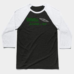 Roswell Aviation Baseball T-Shirt